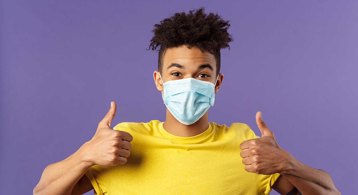 Mundschutz Maske bedrucken